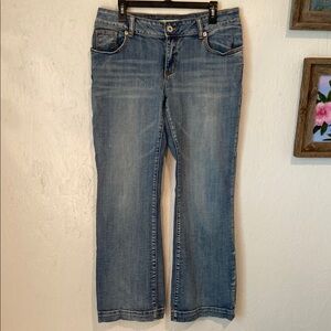 Stetson Flare Blue Wide Leg Jeans